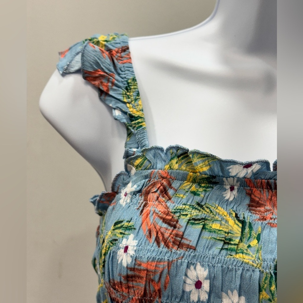 Illa Illa Floral Two Piece Set Size Small Boho Crop Top Skirt NWOT - Picture 11 of 12